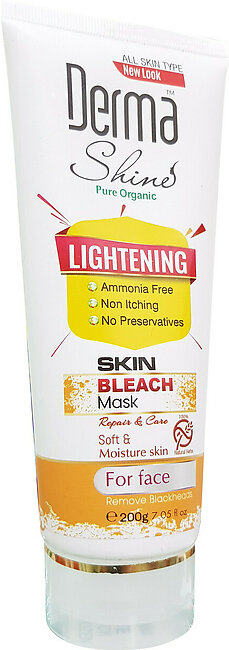 Derma Shine Lightening Skin Bleach Mask 200g