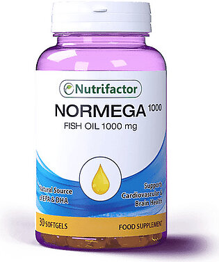 Nutrifactor Normega 1000 Fish Oil 1000mg 30SG