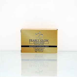 Hemani Pearly Glow Gold Soap