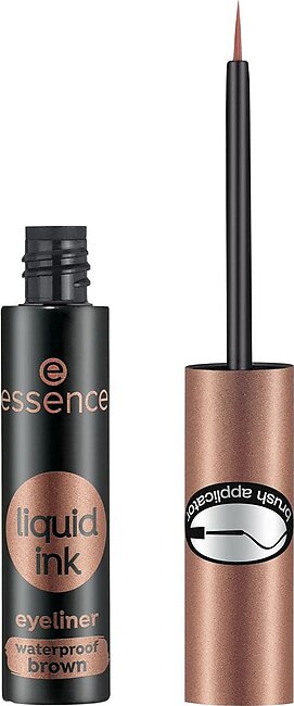 Essence Liquid Ink Eyeliner Waterproof 02 Brown