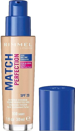 Rimmel Match Perfection Foundation - 100 Ivory