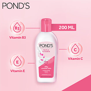 Ponds Triple Vitamin Moisturizing Lotion - 200ML