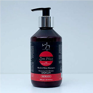 Hemani Zero Frizz Shampoo With Keratin Extract 300Ml