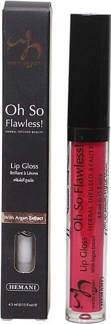 Hemani Herbal Infused Beauty Lip Gloss 245 Fuschia