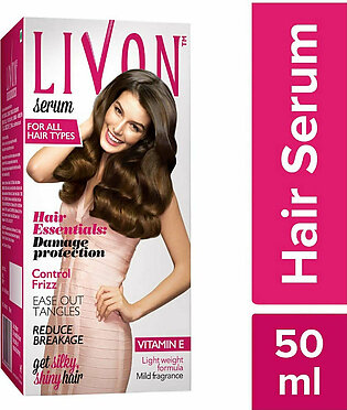 Livon Serum For All Hair Types - 50ml