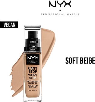 Nyx Cant Stop Won't Stop Foundation