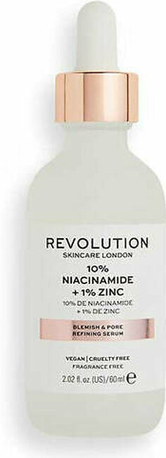 Revolution Skincare 10% Niacinamide + 1% Zinc Blemish & Pore Refining Serum SUPER SIZED 60ml