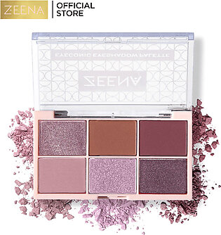 Zeena Eyeconic Eyeshadow Palette - 20 Vibrant Amethyst