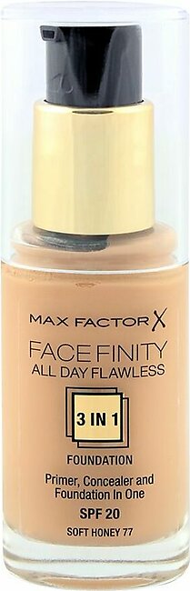 Max Factor Facefinity 3-In-1 Foundation - Soft Honey 77