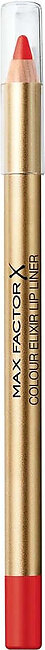 Max Factor Lip Liner Pencil Colour Elixir - 60 Red Ruby