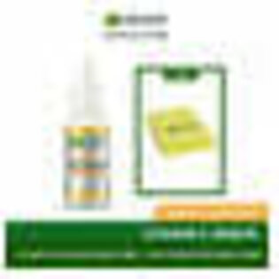 Garnier Bright Complete Vitamin C Serum 30ml + Free Micro Fiber Towel