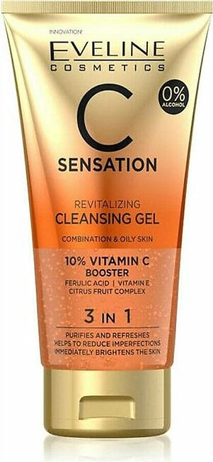 Eveline Cosmetics C Sensation Cleansing Wash Gel 3 In 1 - 75ml