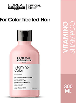 Loreal Professionnel Serie Expert Vitamino Color Shampoo With Resveratrol - 300ml - For Color Treated Hair