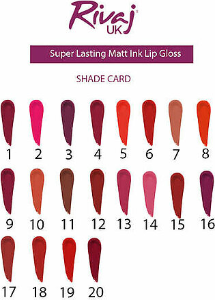 Super Lasting Matt Ink Lip Gloss