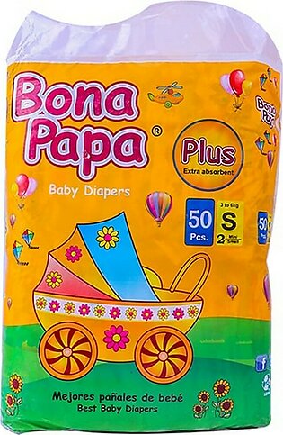 Bona Papa Baby Diapers Small Size 50 pcs