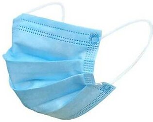 Disposable Surgical Face Mask 3 Ply Nose Pin Blue