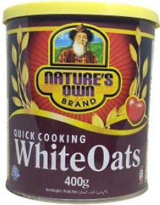 Natures Own Quick Cooking White Oats Tin