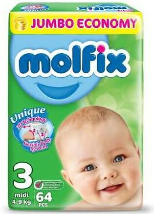 Molfix Baby Diapers Midi Size 3