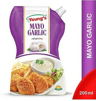Youngs Mayo Garlic Sauce