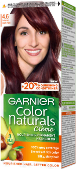 Garnier Color Naturals Intense Dark Red Hair Color 4.6