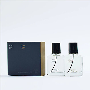 Zara Man Gold and Silver 30 ML Perfume Gift Set