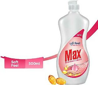 Lemon Max Soft Feel Liquid Dishwash Bottle