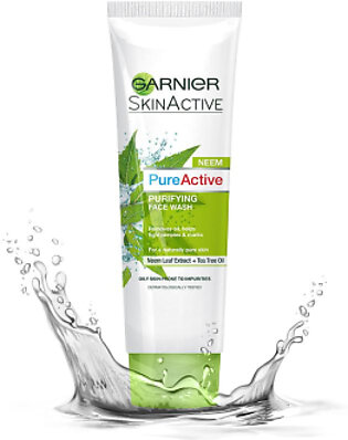 Garnier Pure Active Neem Purifying Face Wash