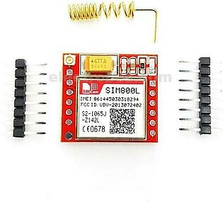Sim800L GSM / GPRS Module with Micro Sim Card with Helical Antenna