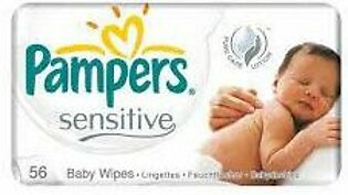 Pampers Wipes Sensitive 56 Pcs
