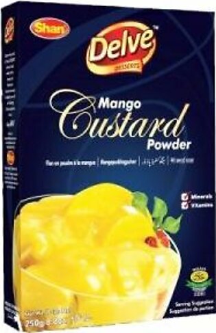Delve Custard Mango 250g