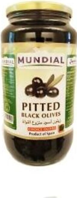 Mundial Pitted Black Olives (At46)