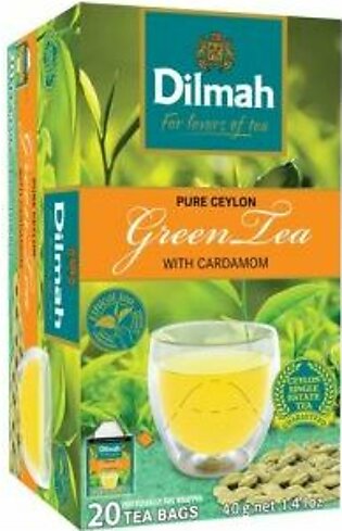 dilmah green tea with ceylon cardamom 40gm