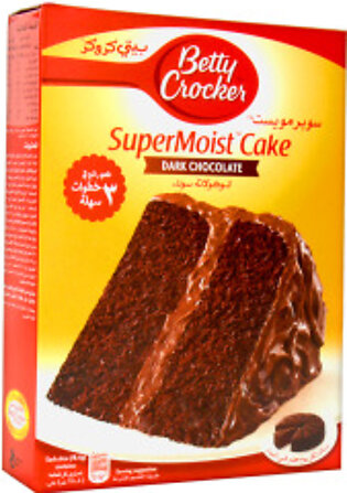 Betty Crocker Super Moist Cake Dark Chocolate 500g