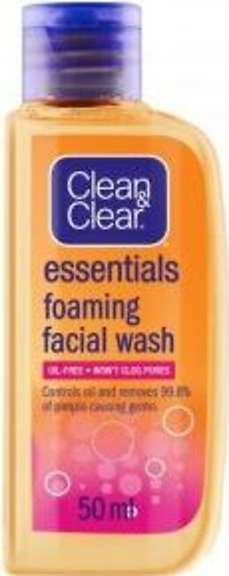 CLEAN & CLEAR - (Oil Free) Face Wash 50ml