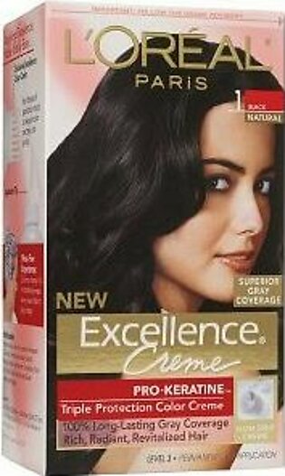 loreal excellence hair color#1