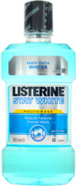 Listerine Stay white Mouth Wash 500ml