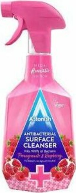 Astonish antibacterial pomegranate surface cleaner 750ml