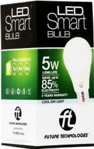 FT LED Smart Bulb - 5W (Cool Day Light)
