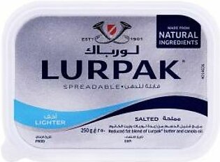 Lurpak Light Salted Butter 250Gm
