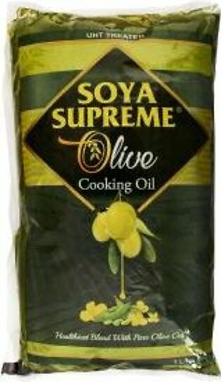 SOYA SUPREME Oive Cooking Oil 1Ltr x5 Pouch Pack