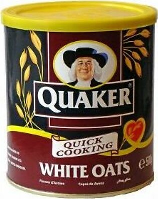 Quaker White Oats tin 500GM