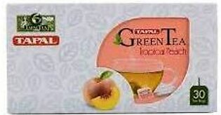 Tapal Peach Green Tea Bags 30Pcs