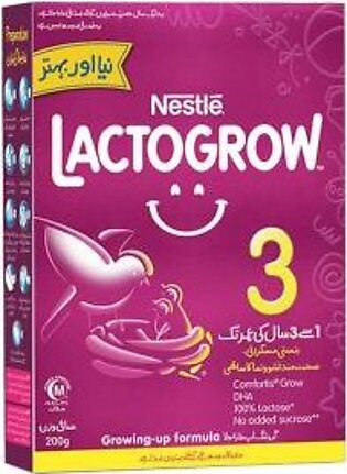 NESTLE lactogrow 3 powder 200gm