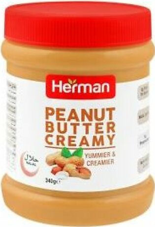 HERMAN Peanut Butter Creamy 340g