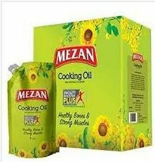 MEZAN Cooking Oil Pouch 1Ltr x5 Pouch