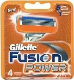Gillette Fusion Power Razor Blades (4-Pack)