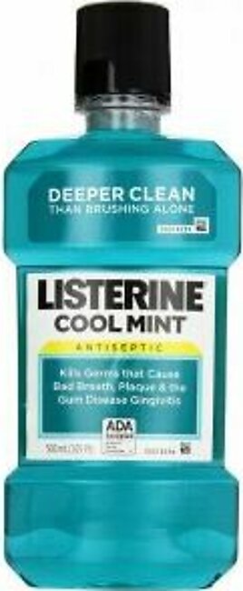 Listerine Antiseptic Mouthwash Cool Mint,500ml