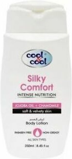 cool & cool body lotion silky comfort 250ml