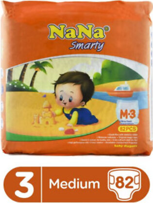 Nana Mega Medium Diapers (82pcs)