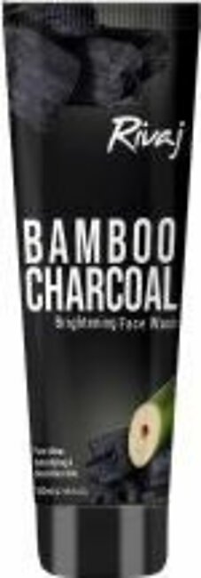 Rivaj Whitening Face Wash Bamboo Charcoal (Rj/39)